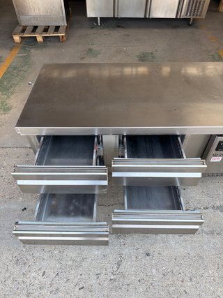 MESA FRIA BAJA CAJONES INFRICO OCASION !!!!!
