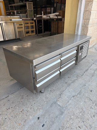 MESA FRIA BAJA CAJONES INFRICO OCASION !!!!!