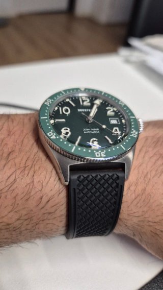 Reloj Seestern S435 Verde 62mas