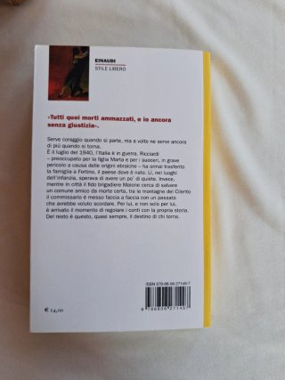 Libro: Volver Ritorno del Commissario Ricciardi