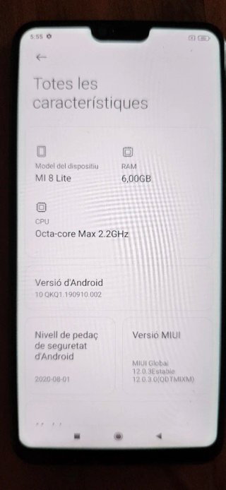 Xiaomi Mi 8 Lite 6gb 128gb