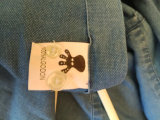 Camisa vaquera PULPO talla 44 como nueva