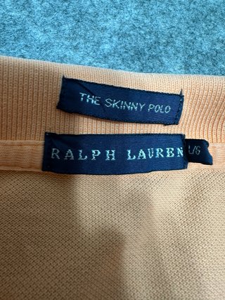 Polo Ralph Lauren Naranja Pastel Talla L Mujer