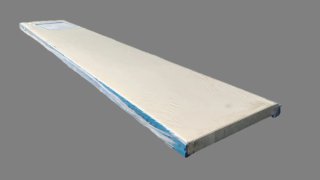 Scaffale Metallico Beige e Blu