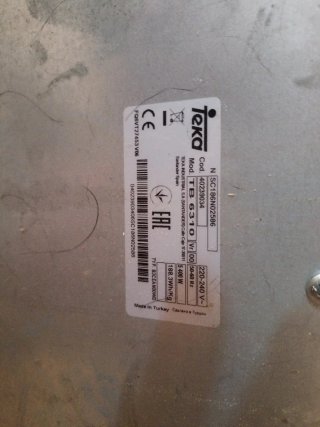 Vitrocerámica Teka Cocina Fogão Hob