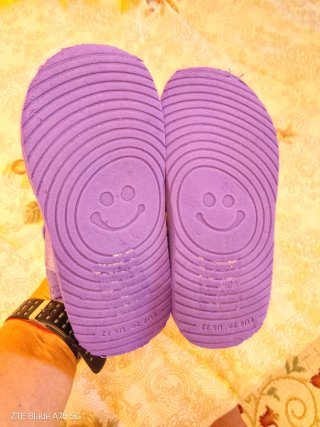 Sandali bambina viola