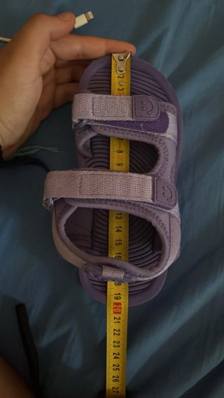 Sandali bambina viola
