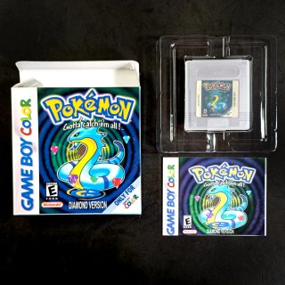 Pokémon Diamond Version Game Boy Color completo