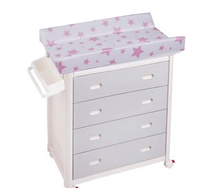 Mueble cambiador bañera con cajones