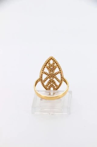 Anillo Lanzadera con Circonitas Blancas