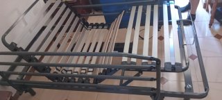 Cama articulada con colchón - casi nueva