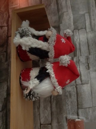 2 Gnomos Navideños Decoración