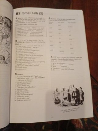Libro de estudiante y libro de practica de inglés