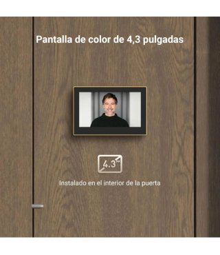 Mirilla Digital EZVIZ CP2 Dorada