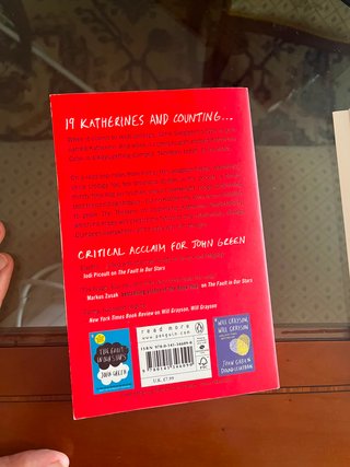libro the abundance of katherines