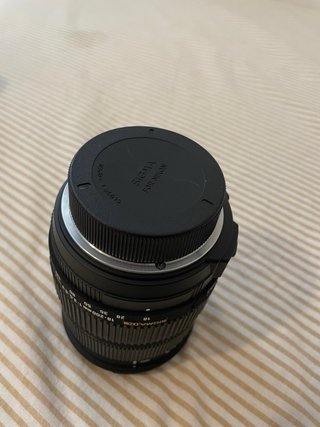 Sigma 18-200mm f/3.5-6.3 DC HSM Objetivo