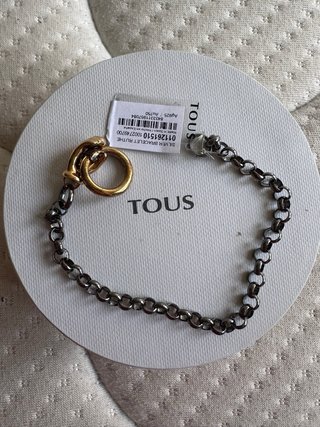 Pulsera Tous Plata y Oro sin usar