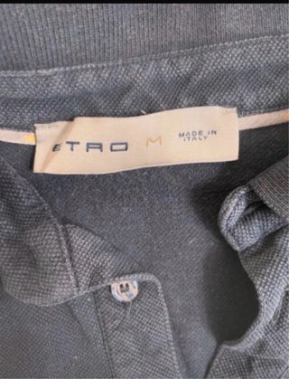 Polo Etro Uomo Blu