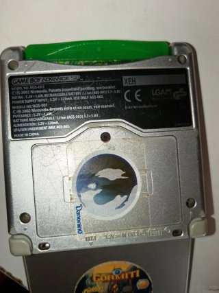 Nintendo Game Boy Advance SP + 2 Juegos Pokémon