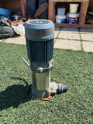 Grupo motobomba agua riego