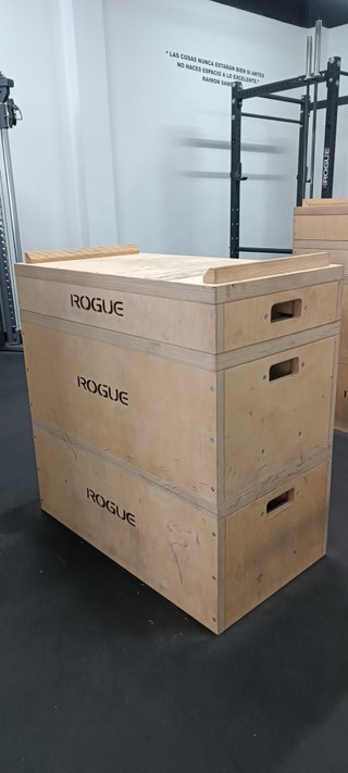 Bloques de madera para jerk.