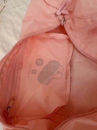 Bolsa de ballet rosa infantil