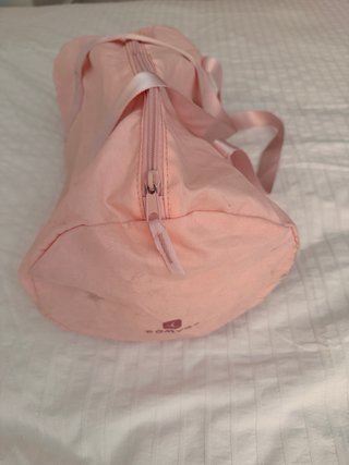 Bolsa de ballet rosa infantil