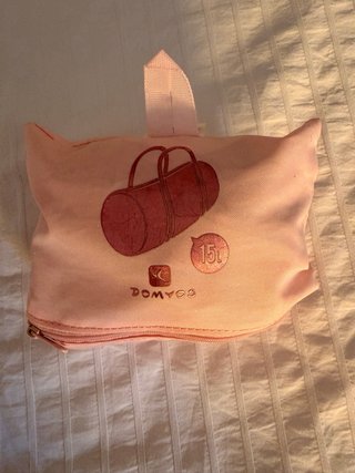 Bolsa de ballet rosa infantil