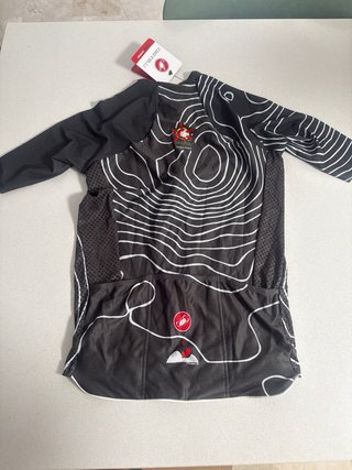 Maillot Ciclismo Castelli Negro Talla L