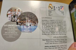 Real Madrid Champions Firmado (Hasta la 13)