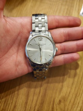 Reloj Hamilton Automático Plata/Blanco