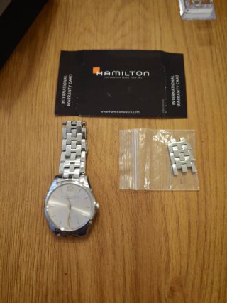 Reloj Hamilton Automático Plata/Blanco
