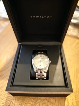 Reloj Hamilton Automático Plata/Blanco