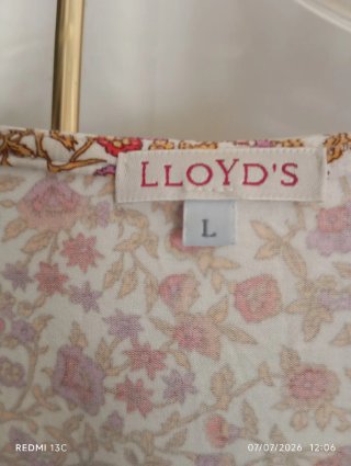 Vestido Lloyds floral talla L