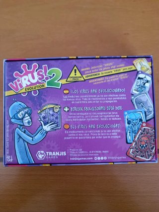 Juego de mesa Virus! y Virus! 2 Evolution