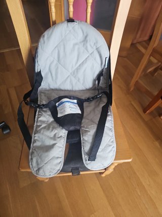 Mochila Porta Bebé Baby Tula Negra y eleva trona