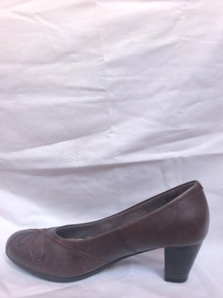 Zapatos Pitillos Moka Mujer