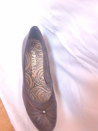 Zapatos Pitillos Moka Mujer