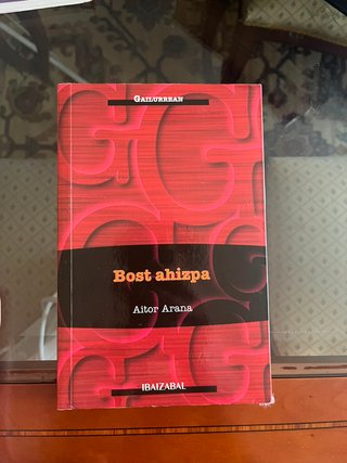libro bost ahizpa