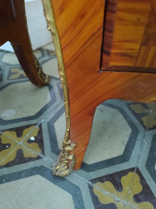 Coppia Comò Stile Barocco Marmo