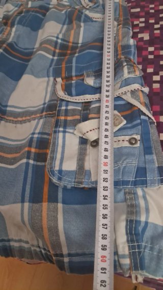 Bermudas de cuadros talla 38