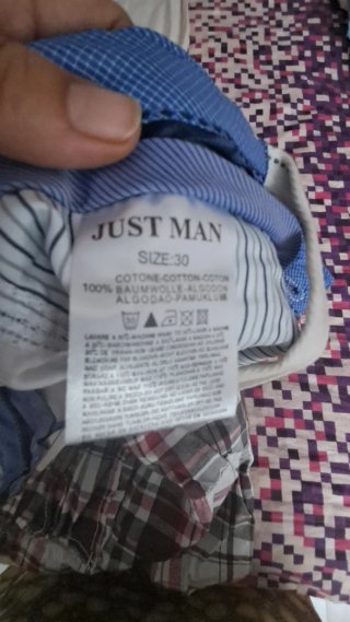 Bermudas de cuadros talla 38