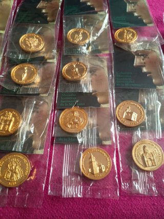 Colección 19 Monedas Histórica Hermandad Macarena