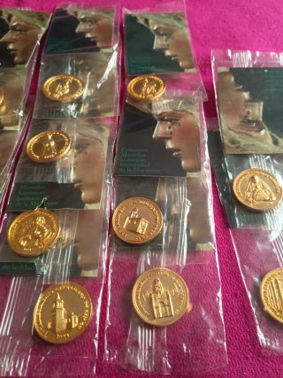 Colección 19 Monedas Histórica Hermandad Macarena