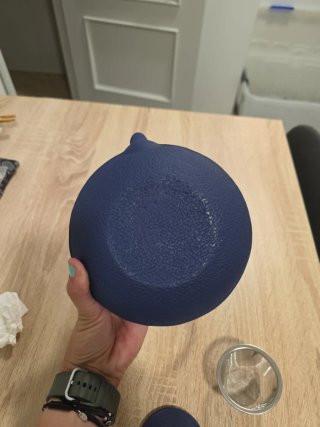 Tetera Hierro Fundido Estilo Japonés Azul