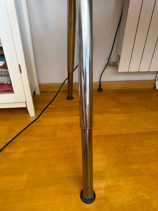 Mesa Escritorio/Comedor Cristal y Metal