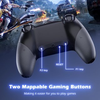 Mando inalámbrico PS4 con macros y giroscopio