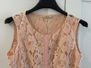 Top Trussardi Rosa Pizzo