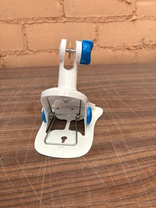 Ventilatore portatile a clip piccolo blu/bianco