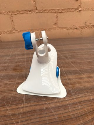 Ventilatore portatile a clip piccolo blu/bianco